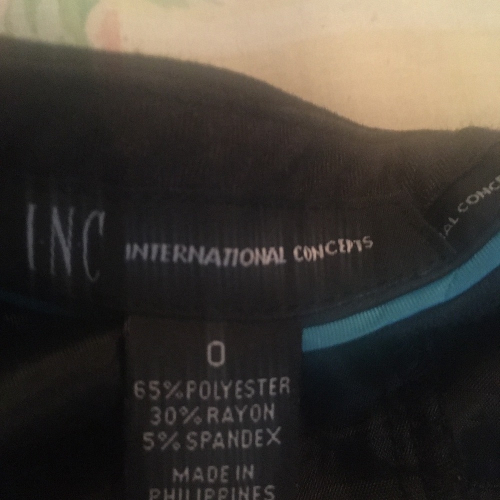 INC size 0 black slacks